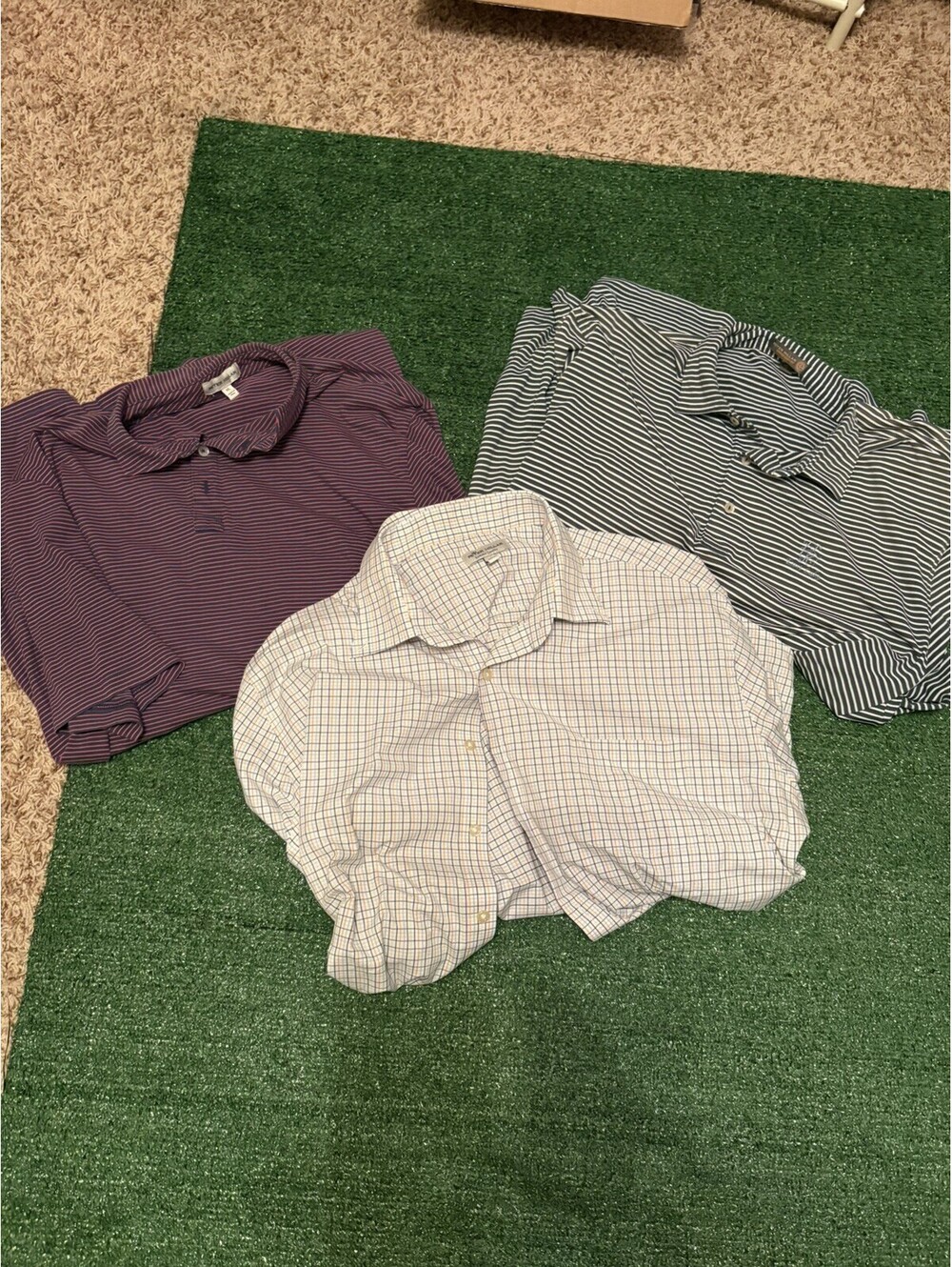 Lot of 3 PeterMillar Men’s  Shirt Sz XL